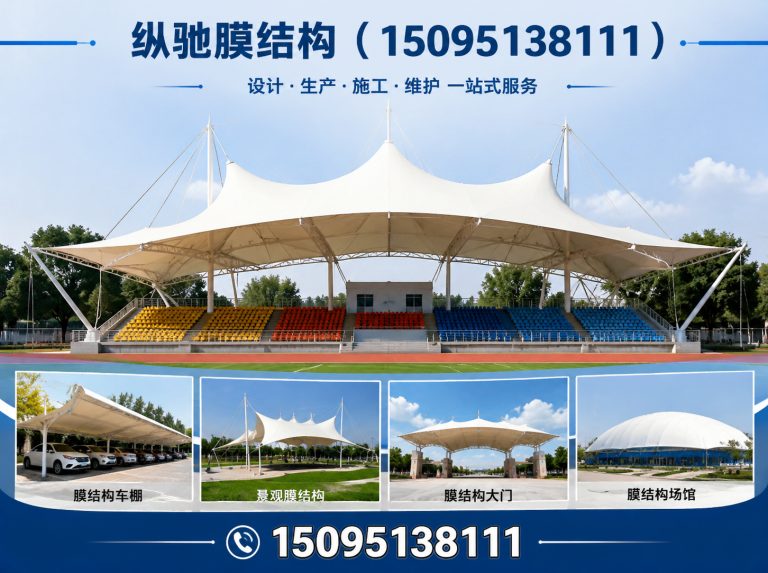 山东膜结构工程展示图