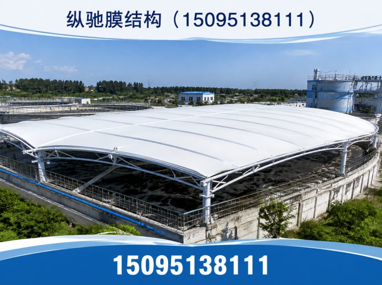 山东膜结构停车棚展示图