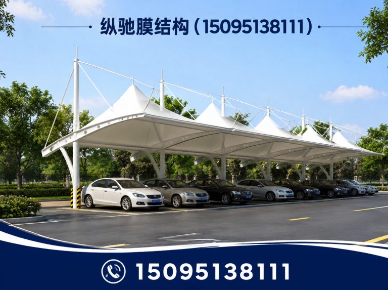 山东膜结构景观展示图